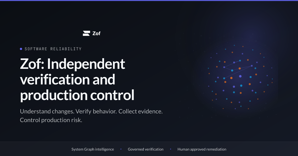 Zof AI | Autonomous Reliability Infrastructure